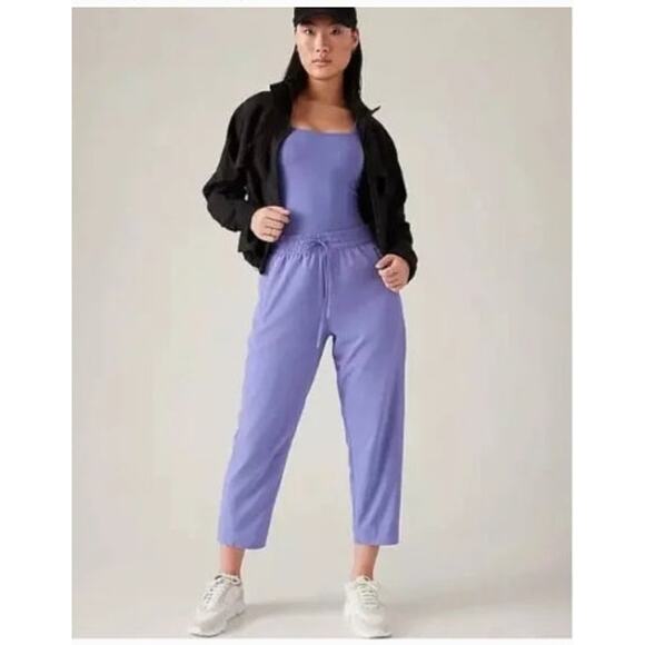 Athleta Arrival Pant‎ Size 16 Adonis Blue **Altered** - Picture 1 of 14